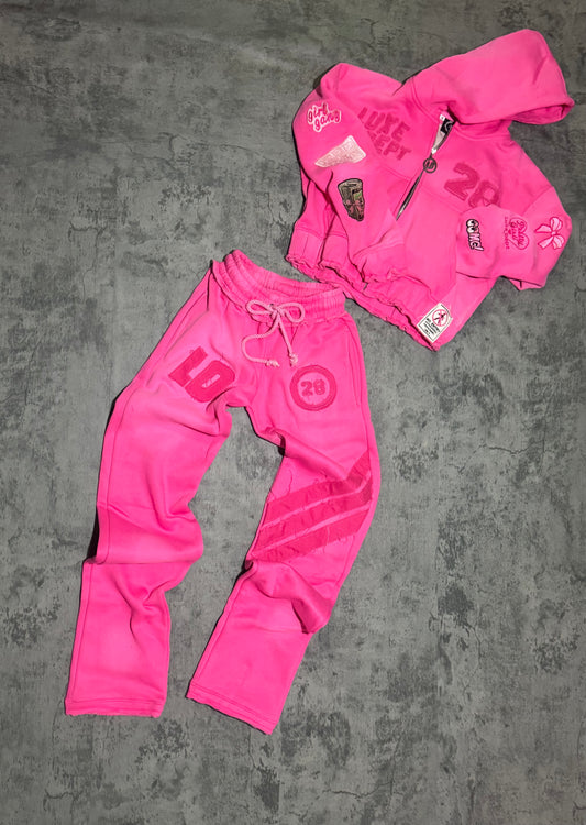 Patchwork Pink women’s set